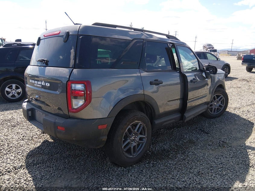 Vin: 3fmcr9bn9sre75211, lot: 46229913, ford bronco sport big bend 20254