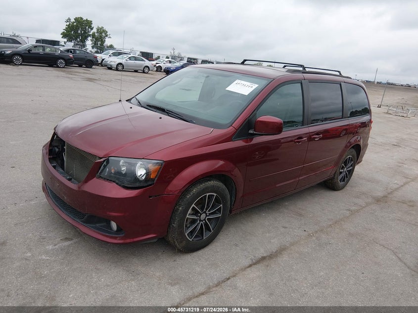 Vin: 2c4rdgeg8hr861793, lot: 46229918, dodge grand caravan gt 20172