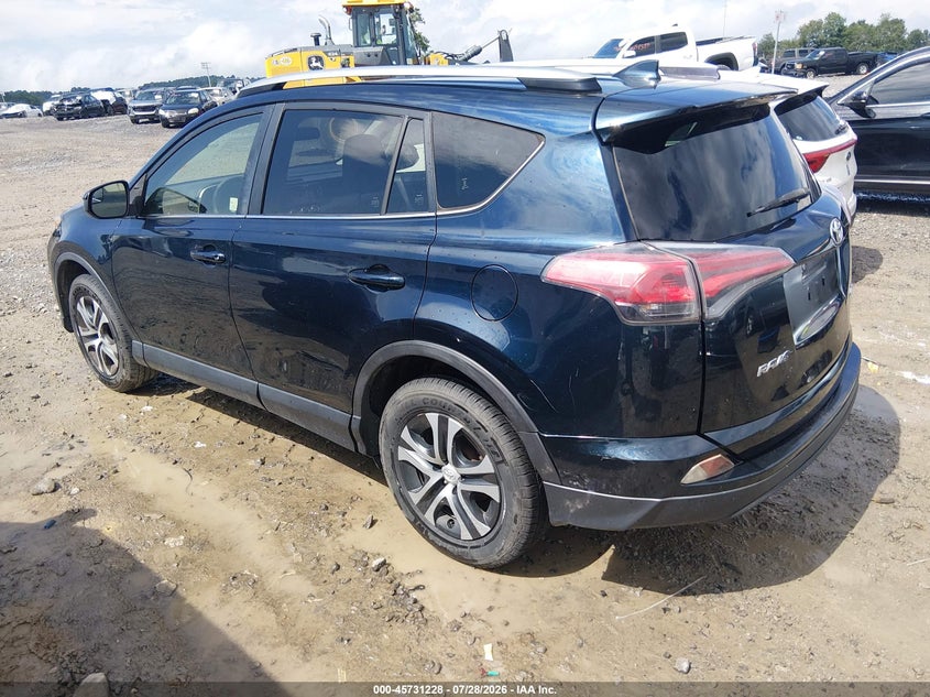 Vin: jtmbfrev4hj710489, lot: 46229927, toyota rav4 le 20173