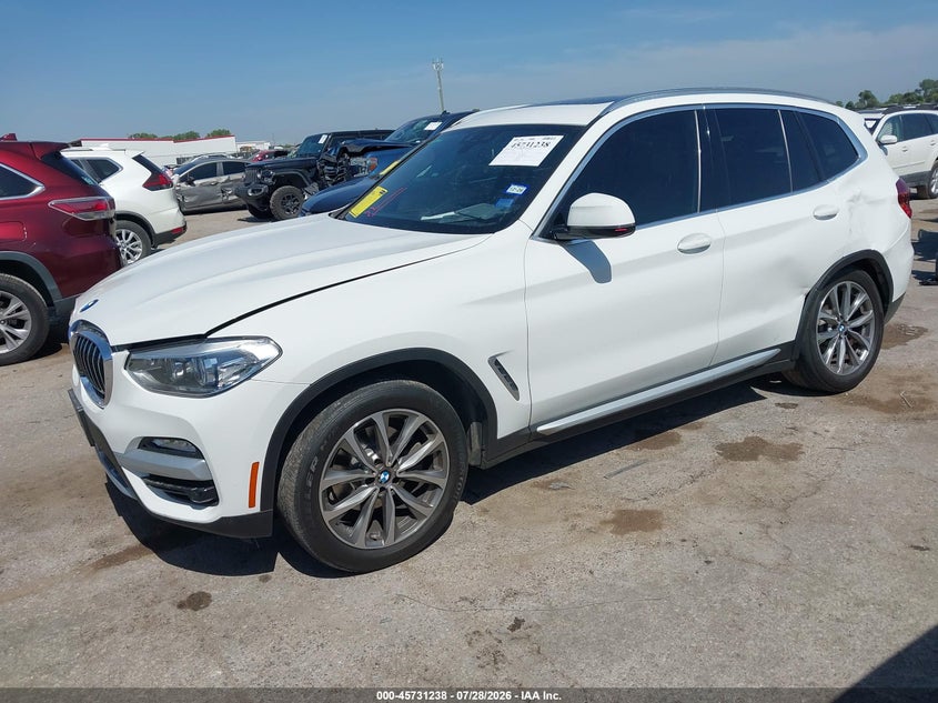 Vin: 5uxtr7c51kla48533, lot: 46229937, bmw x3 sdrive30i 20192