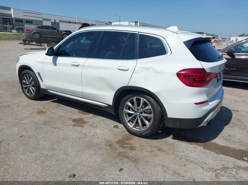 Vin: 5uxtr7c51kla48533, lot: 46229937, bmw x3 sdrive30i 20193