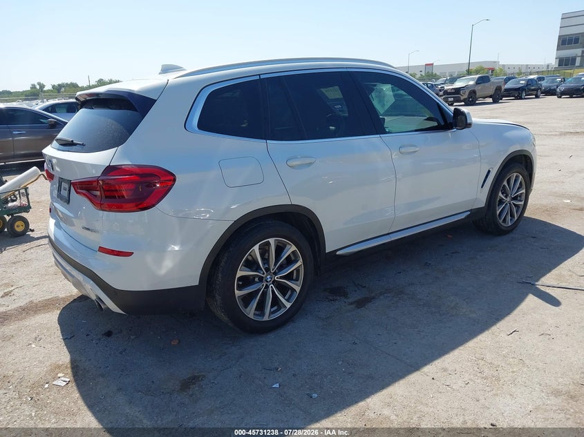Vin: 5uxtr7c51kla48533, lot: 46229937, bmw x3 sdrive30i 20194