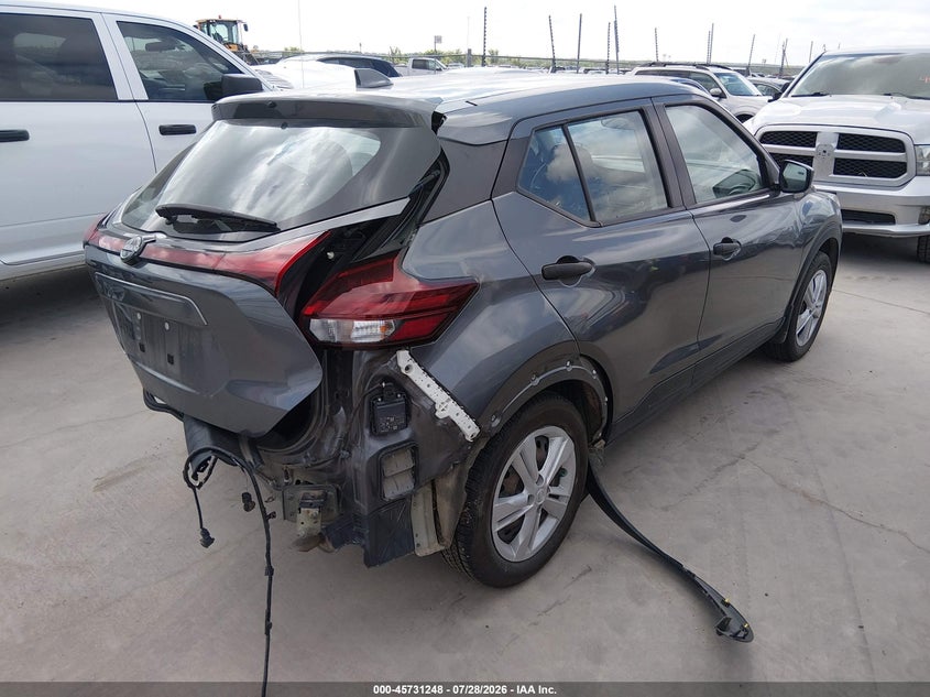 Vin: 3n1cp5bv9nl529457, lot: 46229948, nissan kicks s xtronic cvt 20224