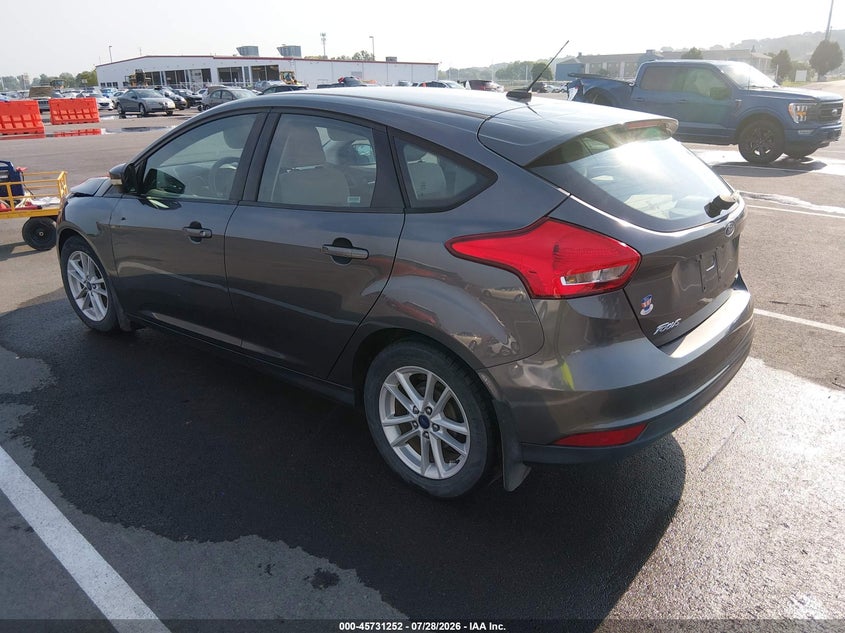 Vin: 1fadp3k28hl232195, lot: 46229951, ford focus se 20173