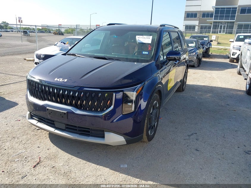 Vin: kndnc5k33s6459511, lot: 46229958, kia carnival mpv ex 20252