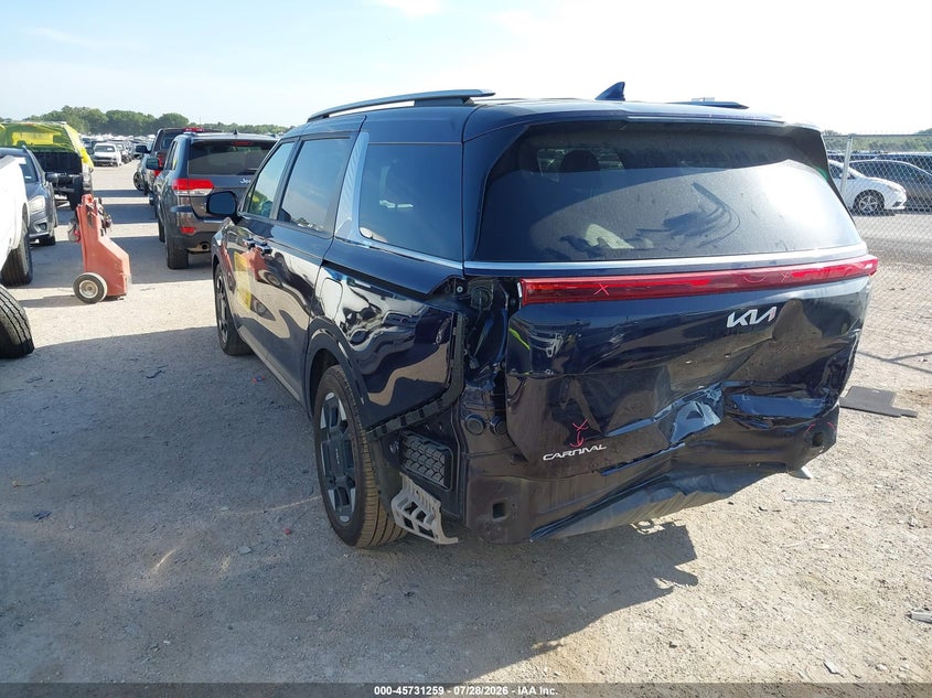 Vin: kndnc5k33s6459511, lot: 46229958, kia carnival mpv ex 20253