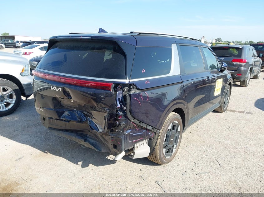 Vin: kndnc5k33s6459511, lot: 46229958, kia carnival mpv ex 20254
