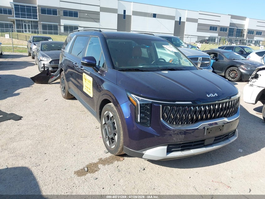 2025 KIA CARNIVAL MPV auction photo 1