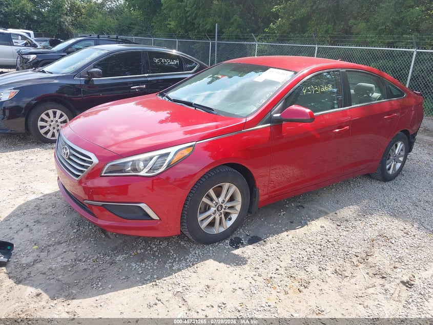 Vin: 5npe24af2hh589660, lot: 46229964, hyundai sonata 20172