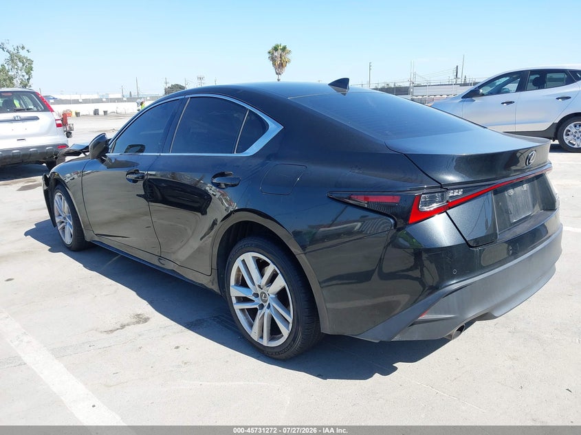 Vin: jthca1d22m5114858, lot: 46229971, lexus is 300 20213