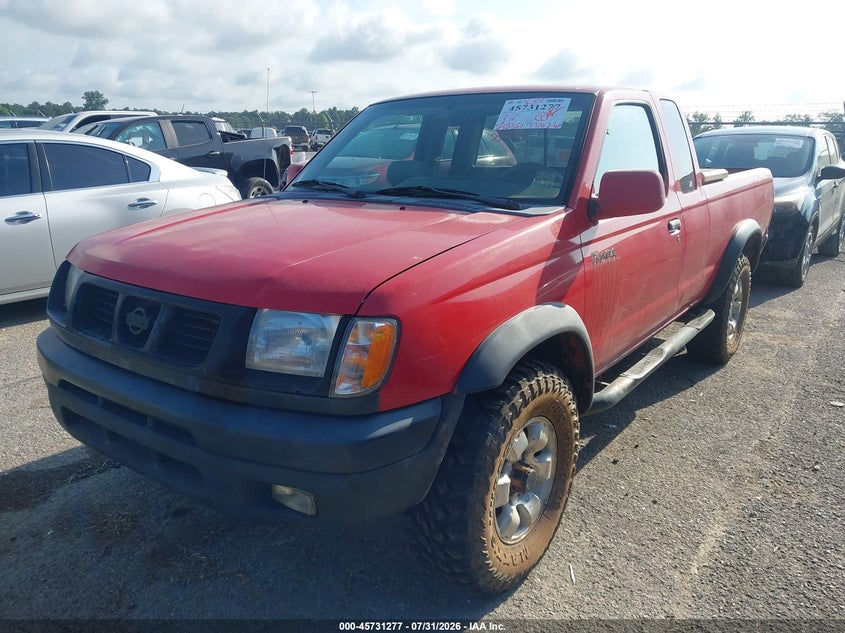 1999 Nissan Navara (Frontier), Звичайний знос, IAAI, VIN 1N6ED26Y4XC308331 — фото 2