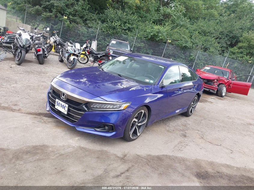 Vin: 1hgcv1f44na035061, lot: 46229978, honda accord sport special edition 20222