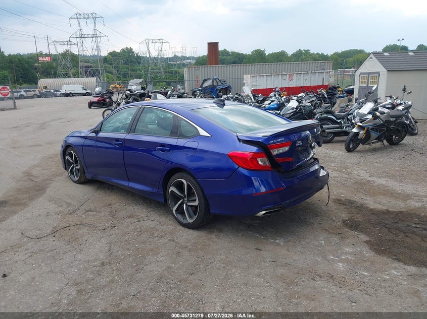 Vin: 1hgcv1f44na035061, lot: 46229978, honda accord sport special edition 20223