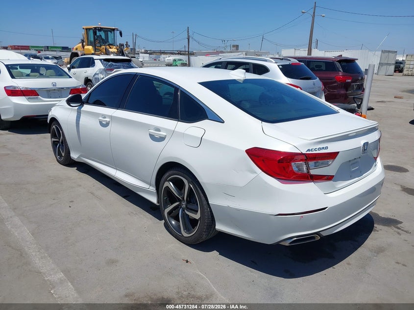 Vin: 1hgcv1f32ja067296, lot: 46229983, honda accord sport 20183