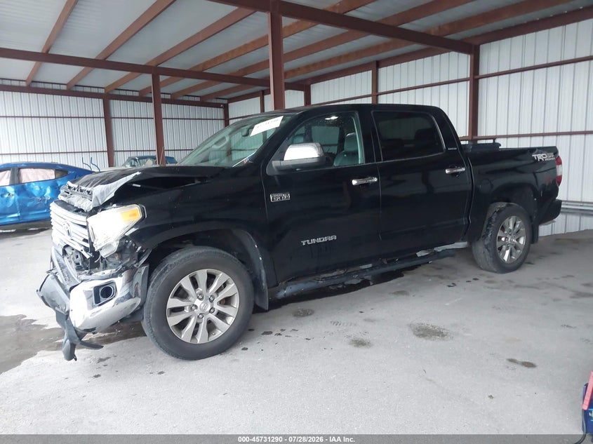 Vin: 5tfhw5f17ex340064, lot: 46229989, toyota tundra limited 5.7l v8 20142