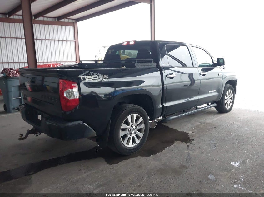 Vin: 5tfhw5f17ex340064, lot: 46229989, toyota tundra limited 5.7l v8 20144