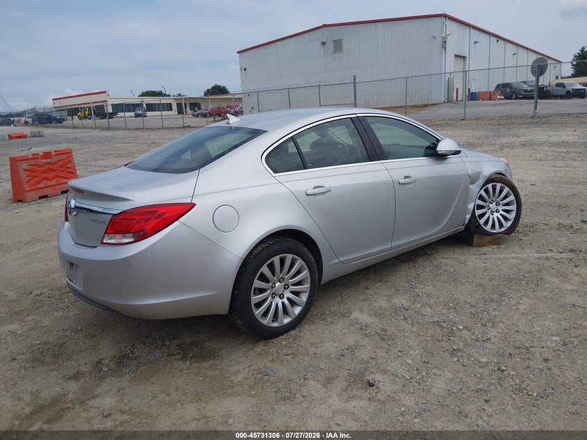 Vin: 2g4gr5ek6c9126235, lot: 46230005, buick regal 20124