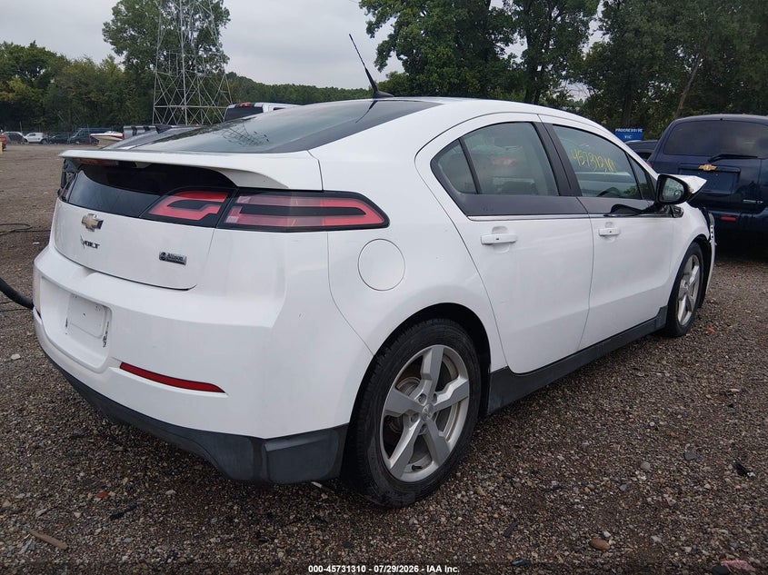 Vin: 1g1rb6e4xdu116233, lot: 46230009, chevrolet volt 20134