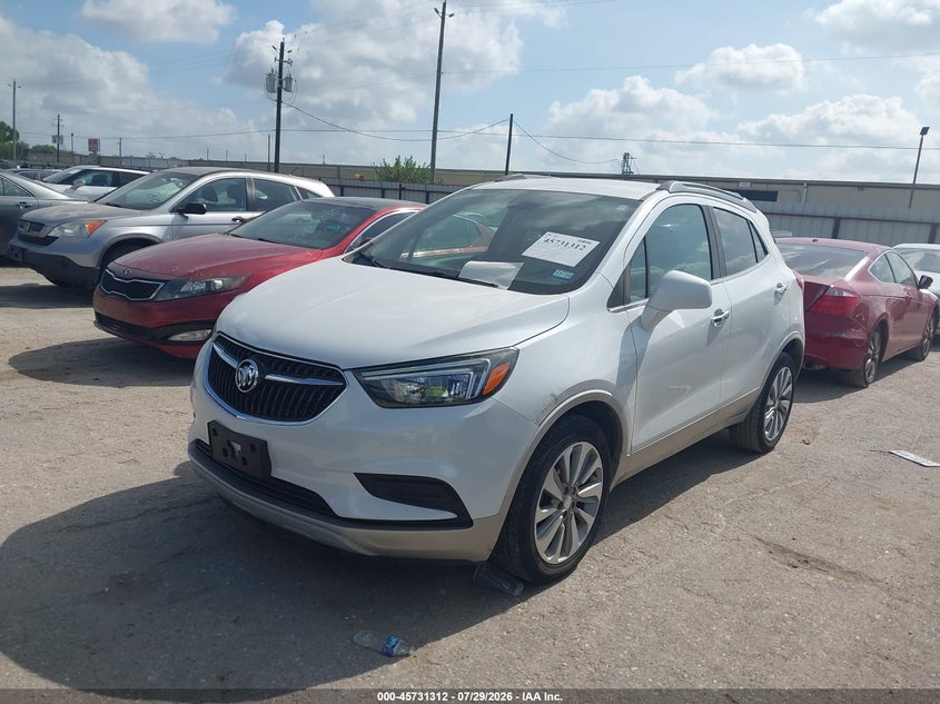 Vin: kl4cjasb8lb324699, lot: 46230011, buick encore fwd preferred 20202