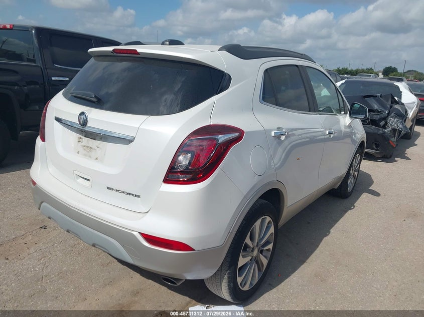 Vin: kl4cjasb8lb324699, lot: 46230011, buick encore fwd preferred 20204