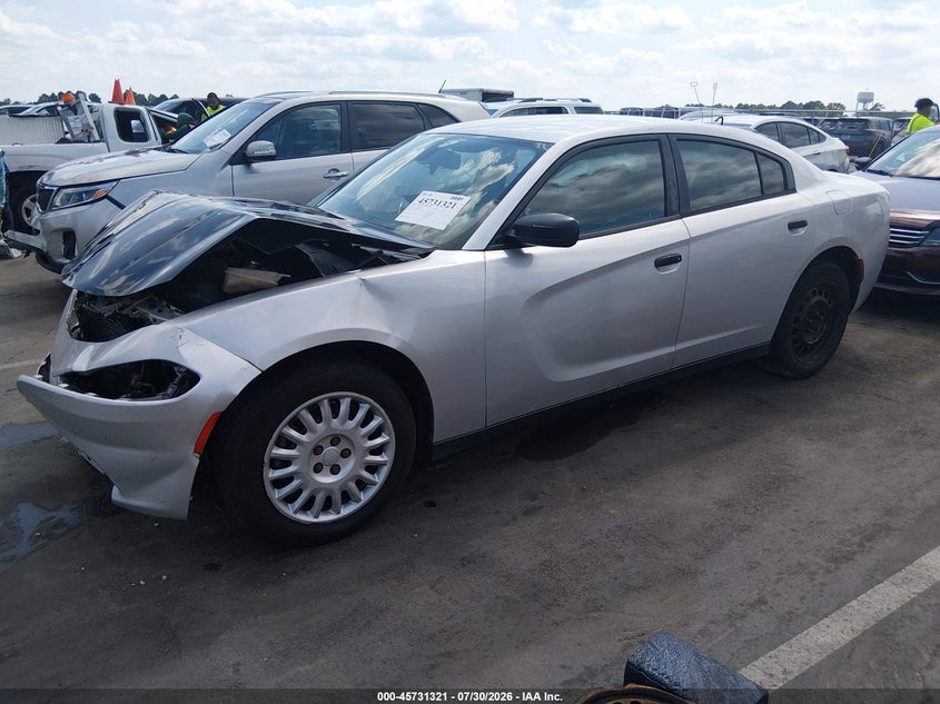 Vin: 2c3cdxkt6fh903246, lot: 46230020, dodge charger police 20152