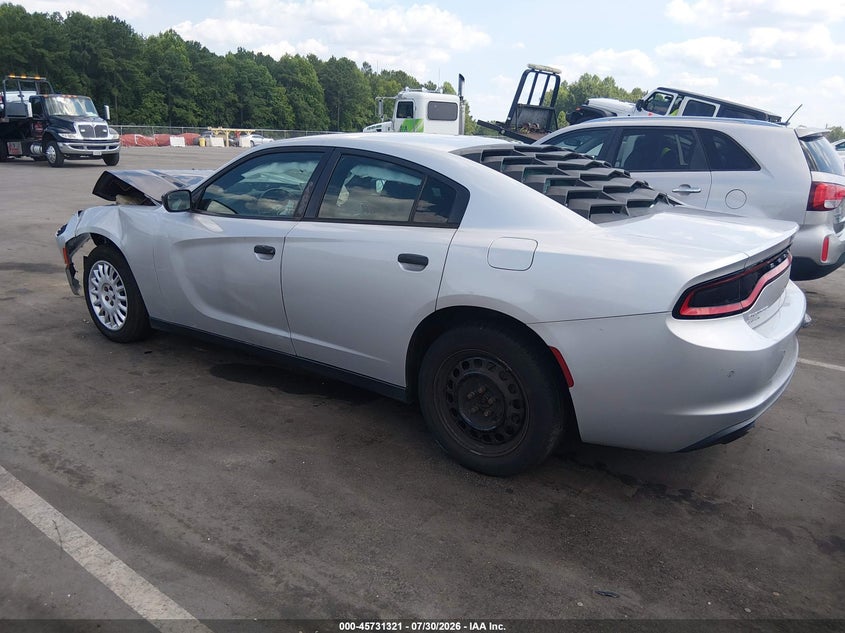 Vin: 2c3cdxkt6fh903246, lot: 46230020, dodge charger police 20153