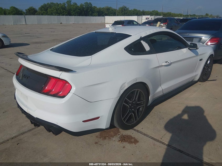 Vin: 1fa6p8cf2n5148901, lot: 46230023, ford mustang gt premium fastback 20224