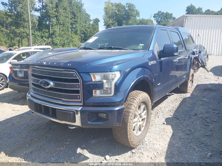 Vin: 1ftew1egxgfd14634, lot: 46230025, ford f-150 limited 20162