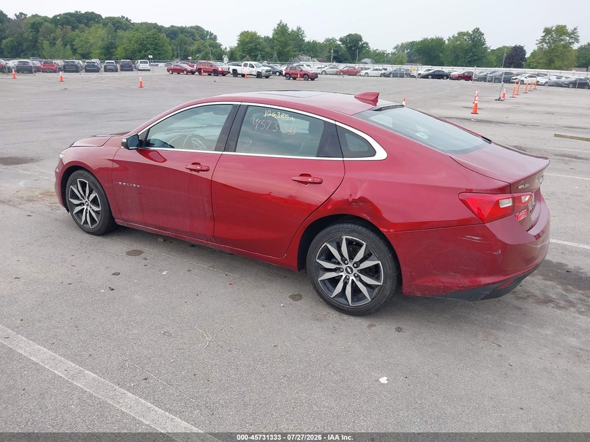 Vin: 1g1ze5st8hf135225, lot: 46230032, chevrolet malibu 1lt 20173