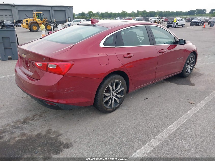 Vin: 1g1ze5st8hf135225, lot: 46230032, chevrolet malibu 1lt 20174