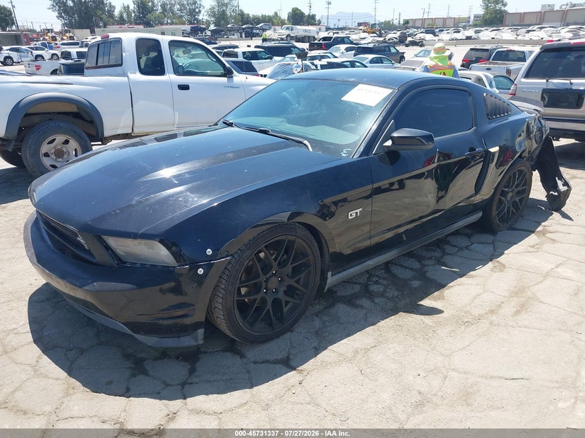Vin: 1zvbp8ch3a5160931, lot: 46230037, ford mustang gt/gt premium 20102