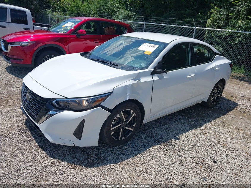 Vin: 3n1ab8cv8sy235679, lot: 46230047, nissan sentra sv 20252