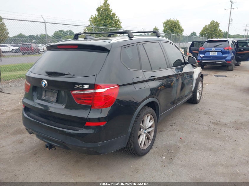 Vin: 5uxwx9c33h0w69583, lot: 46230051, bmw x3 xdrive28i 20174