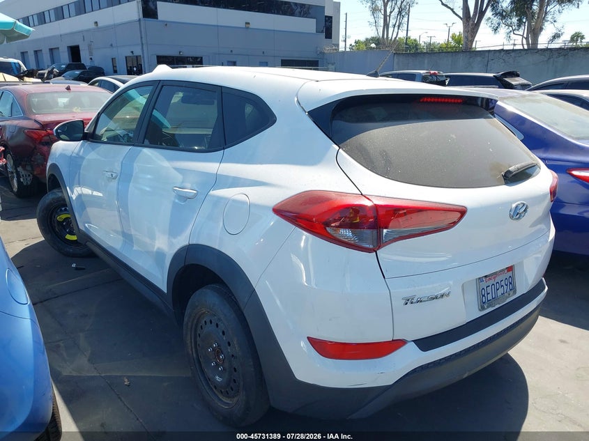 Vin: km8j23a47ju750695, lot: 46230088, hyundai tucson se 20183