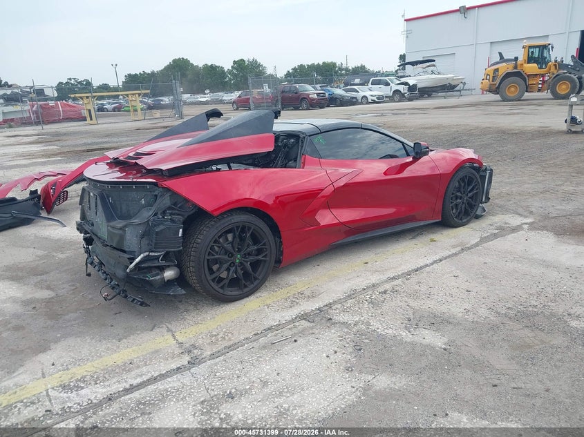 Vin: 1g1yb3d40p5112637, lot: 46230098, chevrolet corvette stingray rwd  2lt 20234