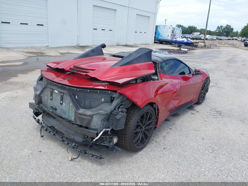 Vin: 1g1yb3d40p5112637, lot: 46230098, chevrolet corvette stingray rwd  2lt 20234