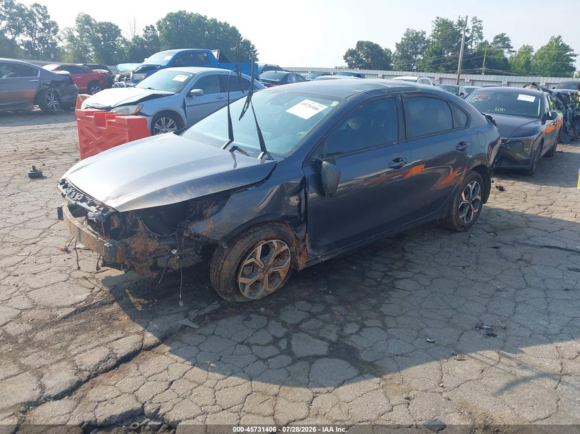 Vin: 3kpf24ad2le256505, lot: 46230105, kia forte lxs 20202