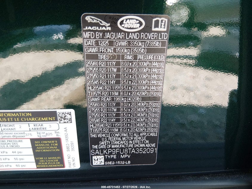 LAND ROVER RANGE ROVER - zdjęcie 9
