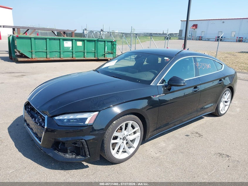 Vin: waufacf57ra077366, lot: 46230159, audi a5 sportback premium plus 45 tfsi quattro s tronic 20242