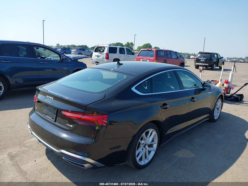 Vin: waufacf57ra077366, lot: 46230159, audi a5 sportback premium plus 45 tfsi quattro s tronic 20244