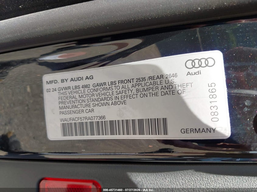 AUDI A5 SPORTBACK - zdjęcie 9