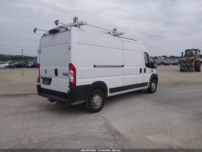 Vin: 3c6lrvdg6ne102819, lot: 46230160, ram promaster 2500 20224