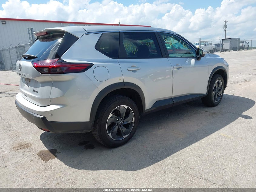 Vin: 5n1bt3bb7rc704610, lot: 46230161, nissan rogue sv intelligent awd 20244