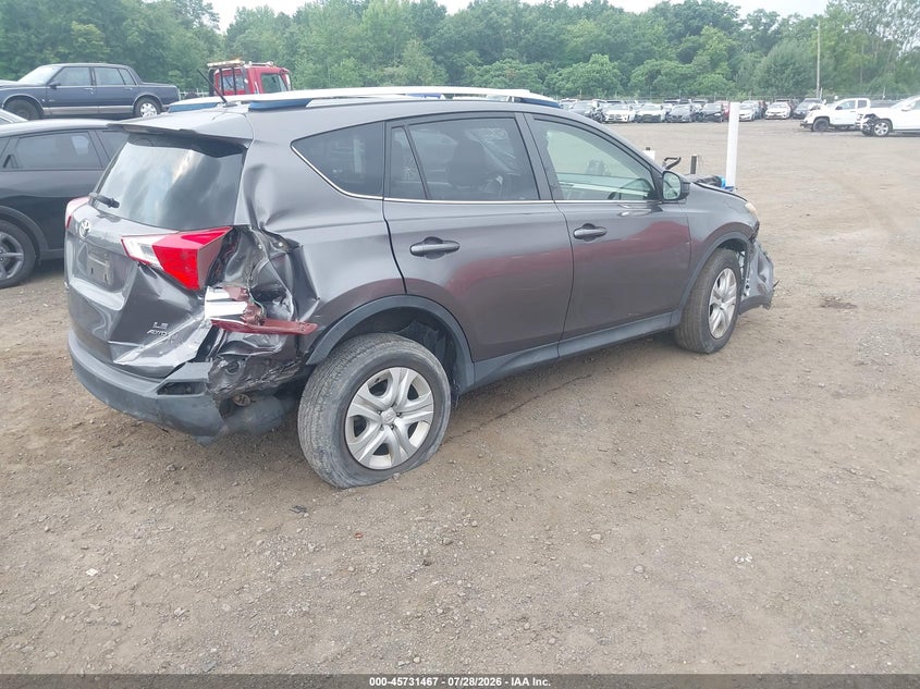 Vin: jtmbfrev7d5023641, lot: 46230166, toyota rav4 le 20134