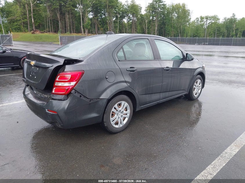 Vin: 1g1ja5sg3h4163246, lot: 46230167, chevrolet sonic ls manual 20174