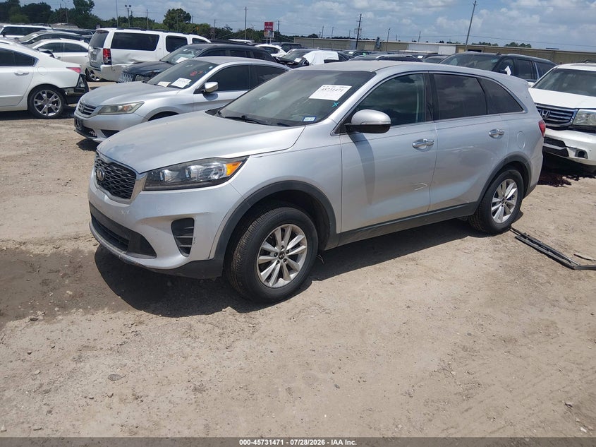 Vin: 5xypg4a33kg516280, lot: 46230170, kia sorento 2.4l l 20192