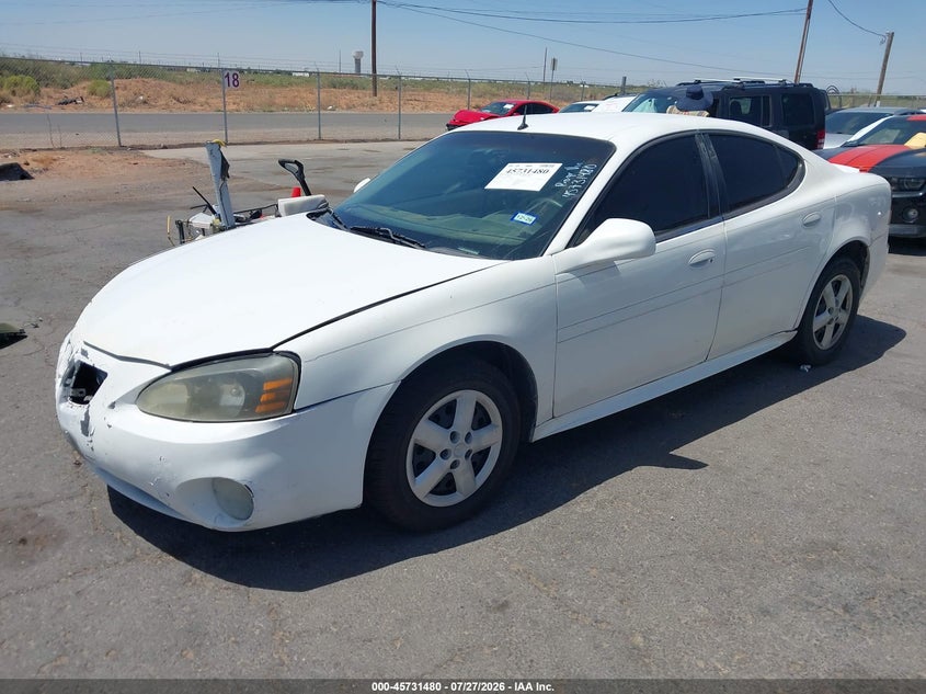 2005 Pontiac Grand Prix, Right Rear, IAAI, VIN 2G2WP522951175039 — photo 2