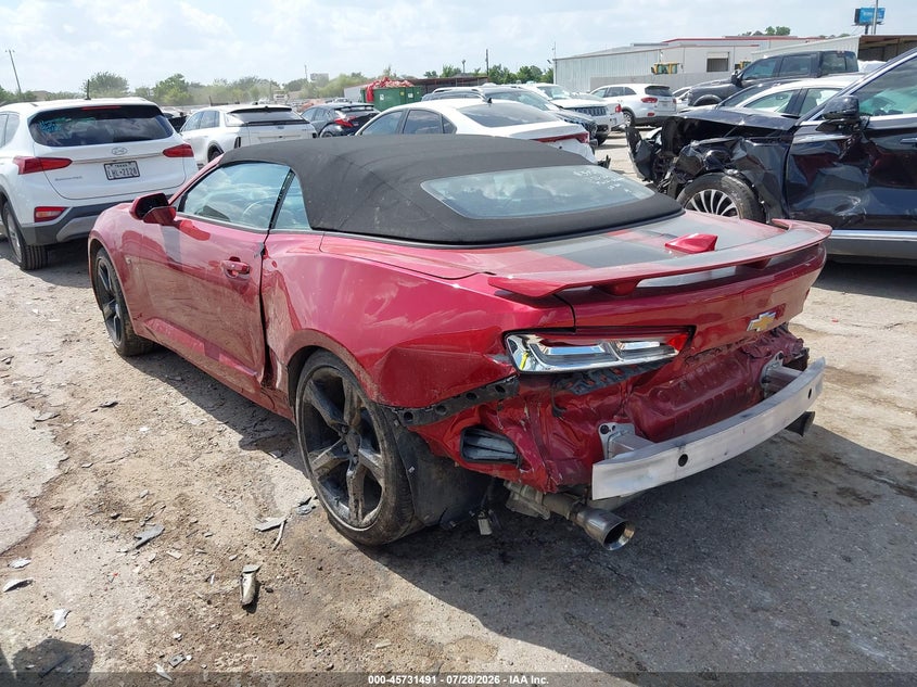 Vin: 1g1fd3dx3h0114568, lot: 46230190, chevrolet camaro 2lt 20173