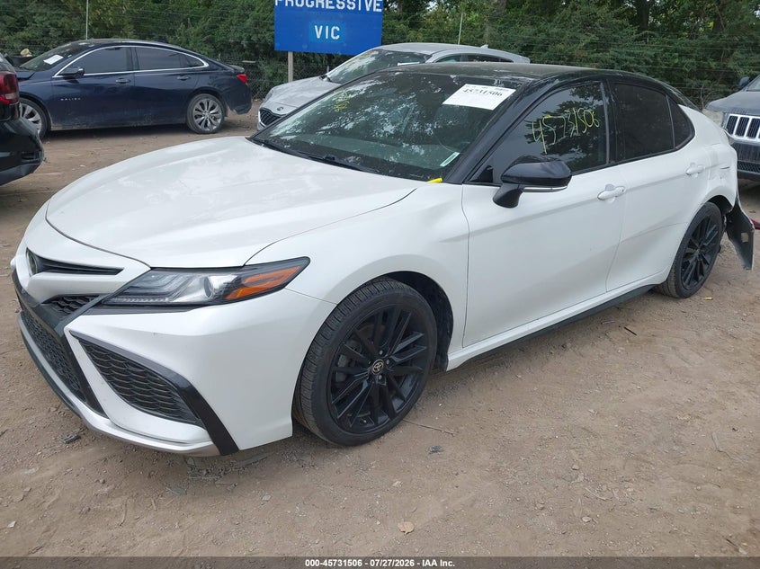 Vin: 4t1k61bk7pu073683, lot: 46230204, toyota camry xse awd 20232