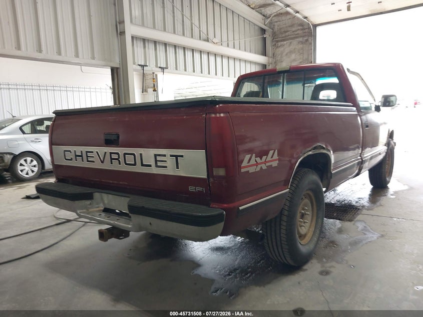 CHEVROLET GMT-400 1988 VIN 1GCDK14K4JE145687